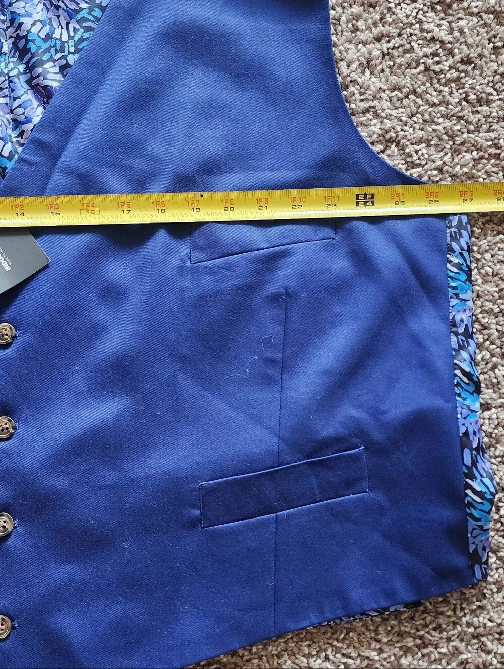 Indochino Wool Vest Men Sz Xl